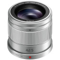 Panasonic LUMIX G 42.5mm / F1.7 ASPH. / POWER O.I.S. (H-HS043E-S) Silver