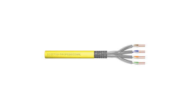 FTP Category 7 Rigid Network Cable Digitus by Assmann DK-1743-A-VH-10 1000 m Yellow