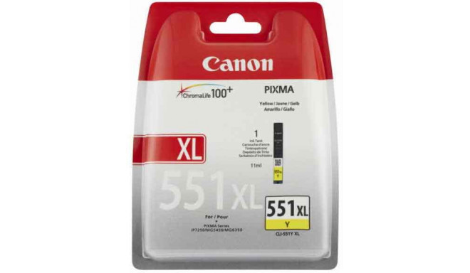 Canon tint CLI-551YXL, kollane