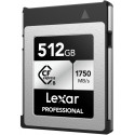 Lexar memory card Pro CFexpress 512GB S. R1750/W1300