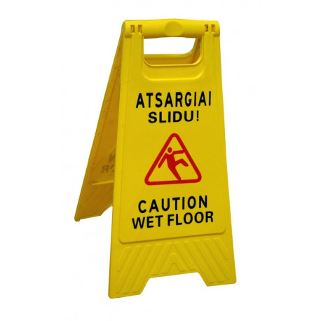 CAUTION WET FLOOR
