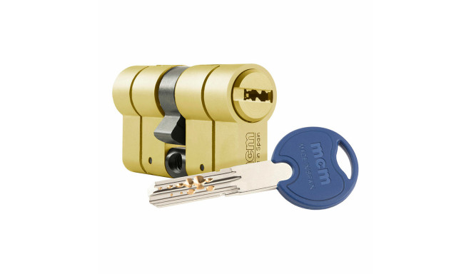 Security cylinder MCM SCX+DE 30-30 Antibumping Double clutch Brass Steel