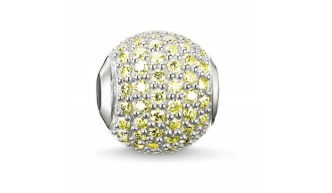 Naiste Pärlid Thomas Sabo K0123-051-33 Roheline 1,1 cm