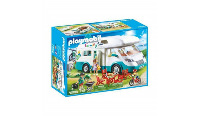 Playset Playmobil Family Fun Summer Caravan Playmobil 70088 (135 pcs)