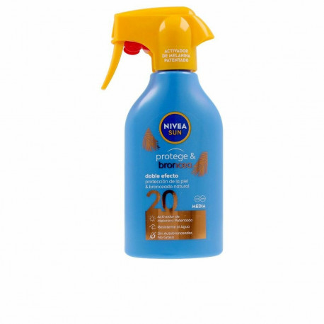 Keha Päikesekaitse Sprei Nivea Sun Protect & Moisture SPF20 (270 ml)