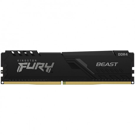 Kingston DRAM 16GB 3200MT/s DDR4 CL16 DIMM 1Gx8 FURY Beast Black
