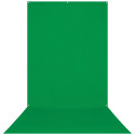 Westcott X Drop Wrinkle Resistant Backdrop   Green Screen Sweep (5' x 12')