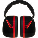 uvex capsule ear prot. K3 black/red