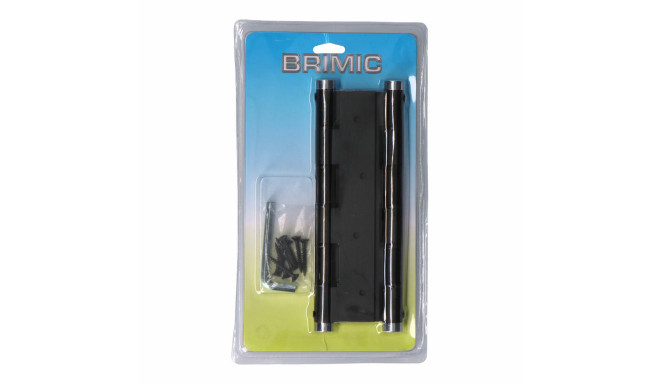 Hinge Micel BS10 M57002 Black Aluminium 180 x 33 mm Double action