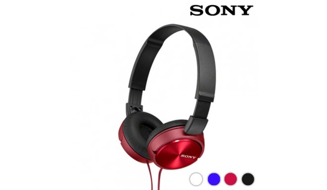 Накладные Наушники Sony MDRZX310 (Красный)