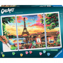 Рисунки для рисования Ravensburger Paris Reflections 80 x 50 cm 4 штук