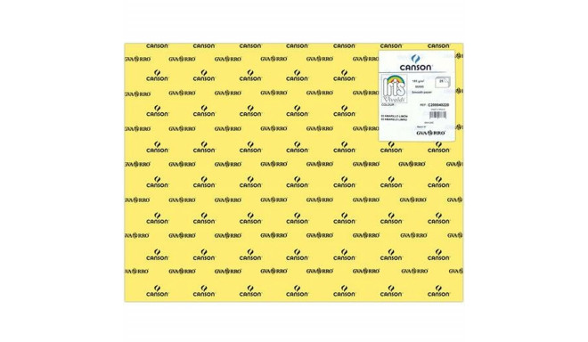 Kartong Iris Lemon Kollane 50 x 65 cm
