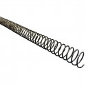 Spiral Binding Yosan 56/4.1 100 Ühikut Ø 12 mm Must Metall