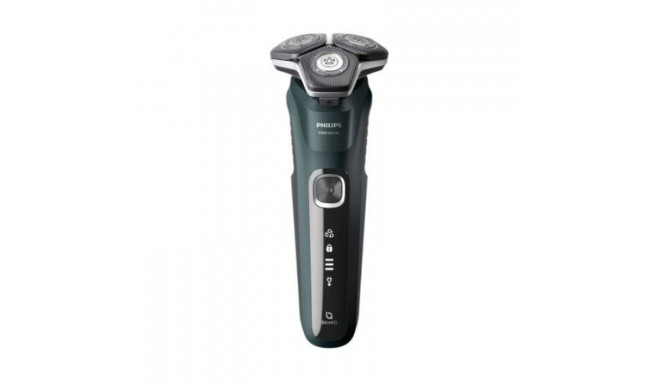 Philips Series 5000 wet and dry electric shaver S5884/50, SkinIQ, SteelPrecision blades, 360-D flexi