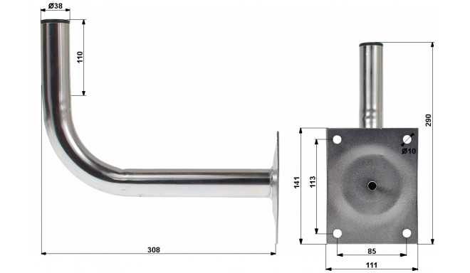 WALL MOUNT UML-38L30