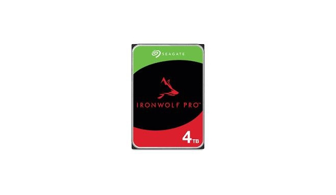 HDD|SEAGATE|IronWolf Pro|4TB|SATA|256 MB|7200 rpm|3,5"|ST4000NT001