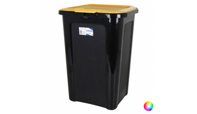 Rubbish Bin Tontarelli 44 L Black - Blue