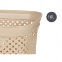 Korv 24 x 17 x 35 cm Beež Plastmass Mitmevärviline 10 L