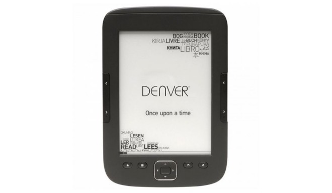 E-Raamat Denver Electronics EBO-610L 6" 8 GB Must