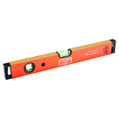 Bahco lood 416-1800 spirit level – 1800 mm, lightweight aluminium, 0.5 mm/m precision, unbreakable v