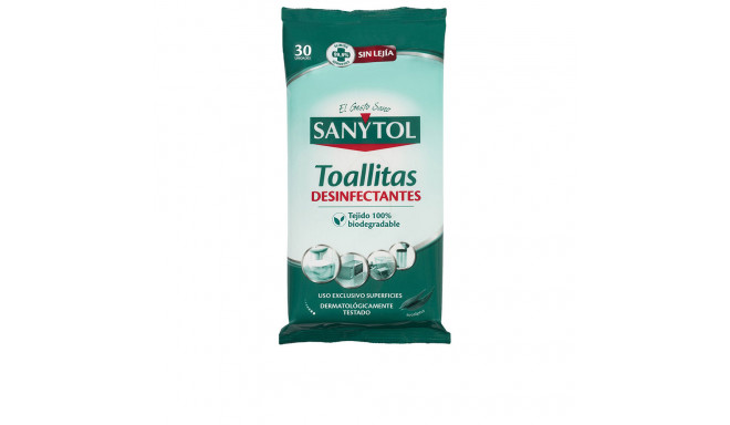 SANYTOL toallitas desinfectantes 30 u