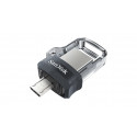 SanDisk Ultra Dual m3.0 USB flash drive 128 GB USB Type-A / Micro-USB 3.2 Gen 1 (3.1 Gen 1) Black, S