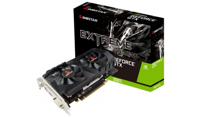 Biostar GeForce GTX1050Ti NVIDIA GeForce GTX 1050 Ti 4 GB GDDR5