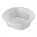 Set of reusable bowls Algon Apaļš Balts Plastmasa 6 gb. 16 x 16 x 5 cm