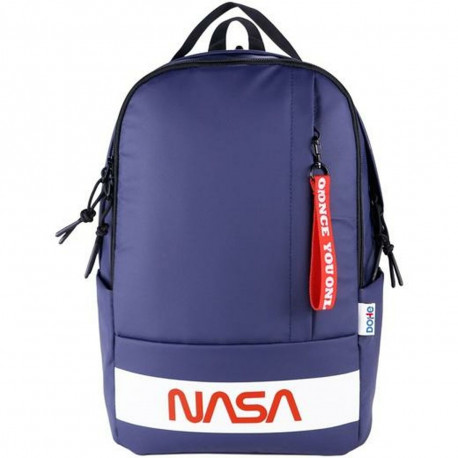Kooliseljakott DOHE Nasa Flag Sinine 32 x 45 x 17 cm