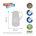 ROTPUNKT Thermos jug, 1.0 l, ristretto (black) ROTPUNKT Thermos jug, 1.0 l, ristretto (black)