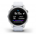 Garmin epix Pro (Gen 2) 42mm, hõbedane/valge