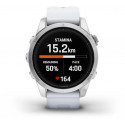 Garmin epix Pro (Gen 2) 42mm, hõbedane/valge