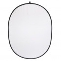 Linkstar reflektor 2in1 R-90120SW 90x120cm, hõbedane/valge