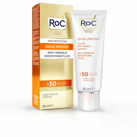 RoC Soleil-Protect Anti-Wrinkle Smoothing Fluid SPF50+ (50ml)