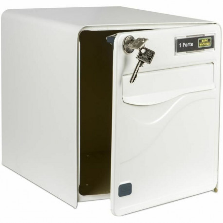 Kirjakast Burg-Wachter 36,5 x 28 x 31 cm Valge Plastmass