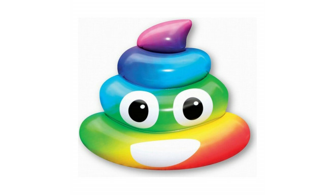 Piepūšamais matracis Rainbow Poo (107 x 121 x 26  cm)