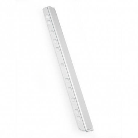 Spine Bars Durable Transparent PVC Plastic (50 Units)