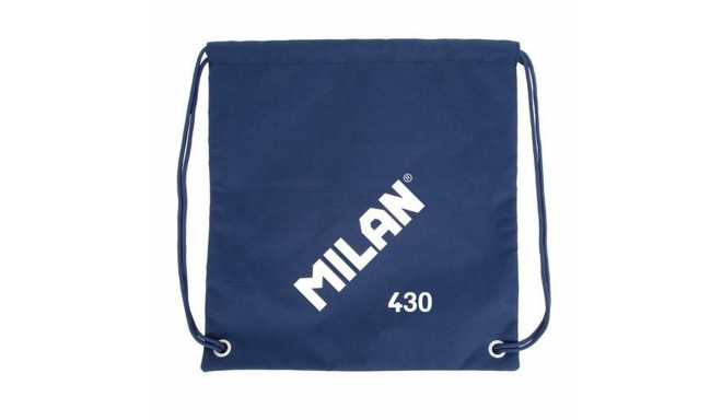 Backpack with Strings Milan Since 1918 Blue 42 x 34 x 0,7 cm