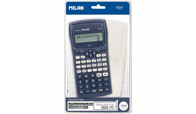 Scientific Calculator Milan M240-1918 Blue 16,7 x 8,4 x 1,9 cm