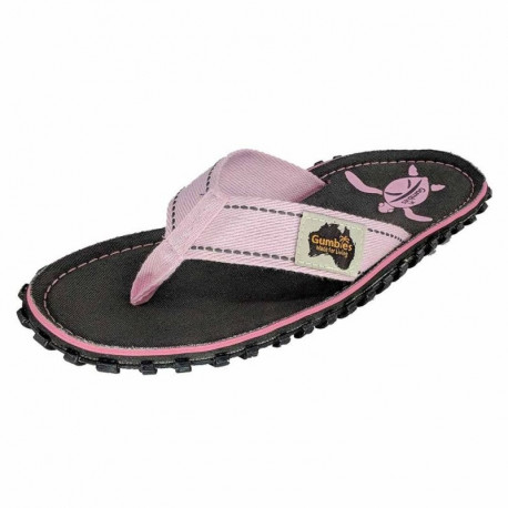 Gumbies Islander Canvas Flip-Flops W G-IS-WN-GRTU (40)