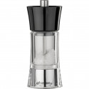 Zassenhaus salt mill AACHEN Acryl, black, 14 cm