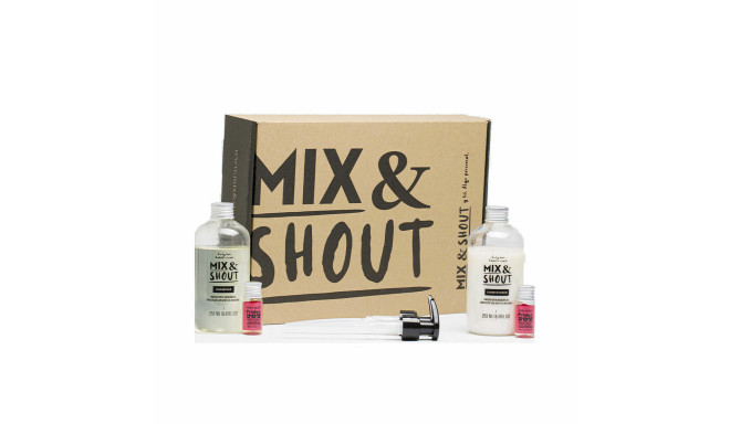 Šampoon Mix & Shout Rutina Rizado Equilibrante Lote 4 Tükid, osad Lokkis juuksed