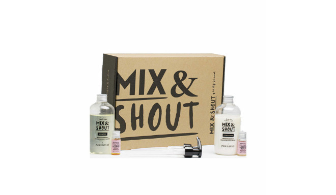 Shampoo Mix & Shout Rutina Rizado Fortalecedor Lote 4 Pieces Curly hair