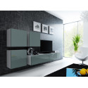 Cama Square cabinet VIGO 50/50/30 white/grey gloss