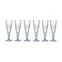 Champagne glass Exotic Crystal Blue 170 ml