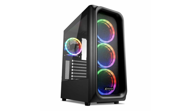 Блок полубашня ATX Galileo Sharkoon TK5M RGB ATX Чёрный