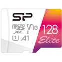 Silicon Power карта памяти microSDXC 128GB Elite + адаптер
