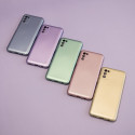 Metallic case for Samsung Galaxy A14 4G / A14 5G light blue