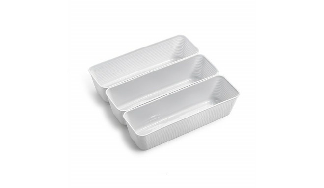 Basket set Dem Multi-use 25,8 x 8,2 x 6,5 cm (3 Units)