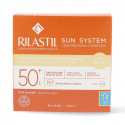 Компактная пудра для лица с эффектом загара Rilastil Sun System Бежевый Spf 50+ (10 g)